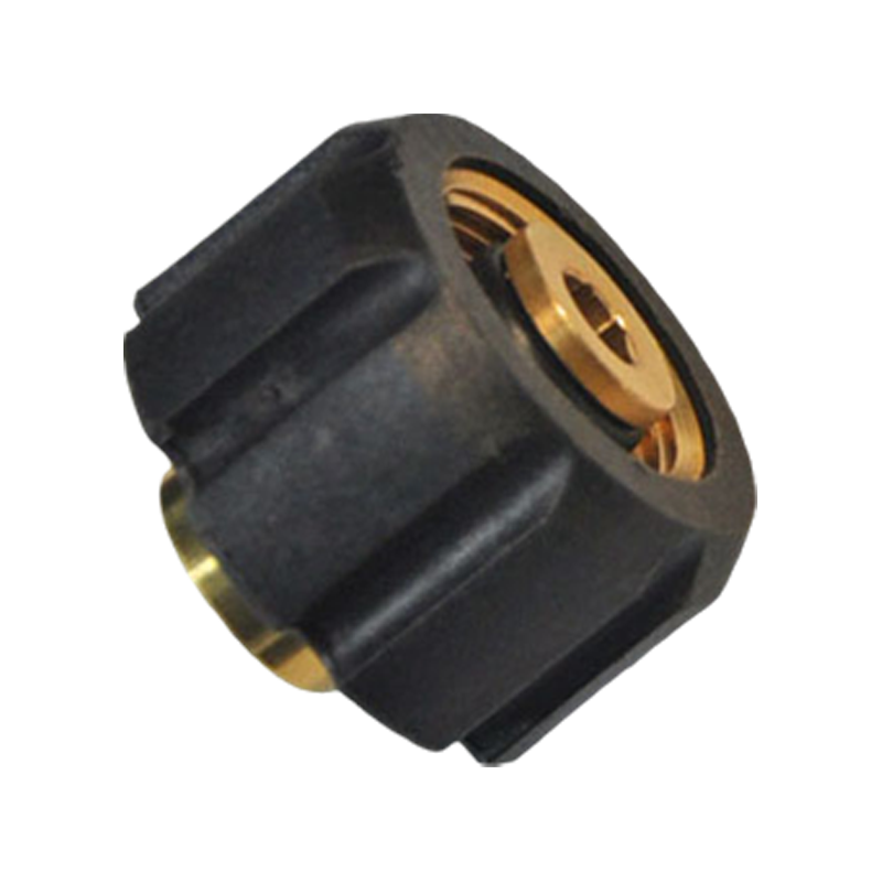 Connettore a vite ad alta pressione in ottone nichelato {$ v2.title | str_replace = '